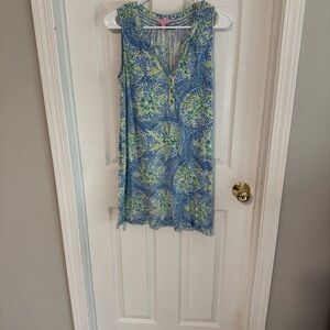 Lilly Pulitzer Essie Shift Dress Medium Tropical Like It's Hot